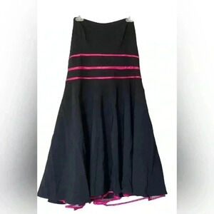 NWT Sstudio 1940 strapless dress with pink accents Size 18